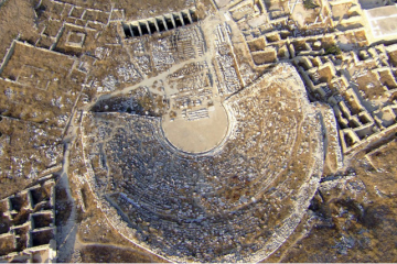 le theatre antique de Delos